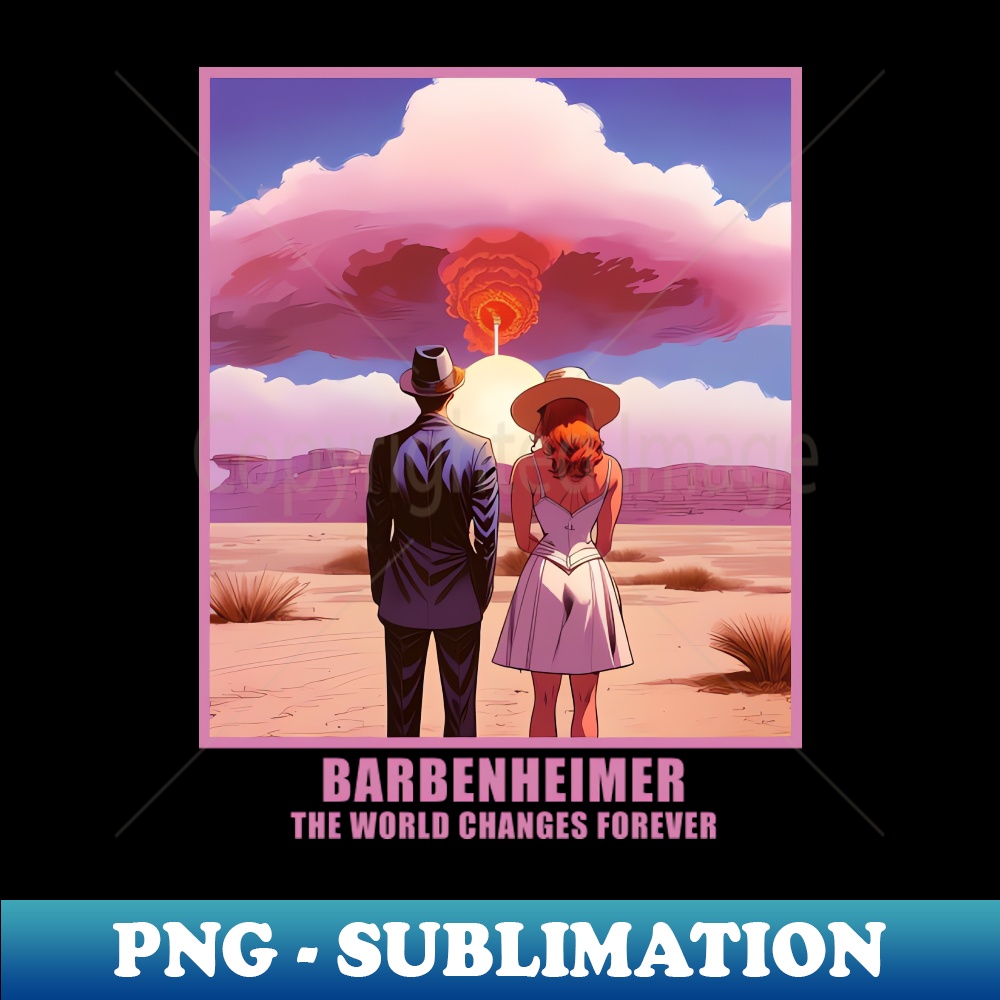 The World Changes Forever Professional Sublimation Digital Inspire