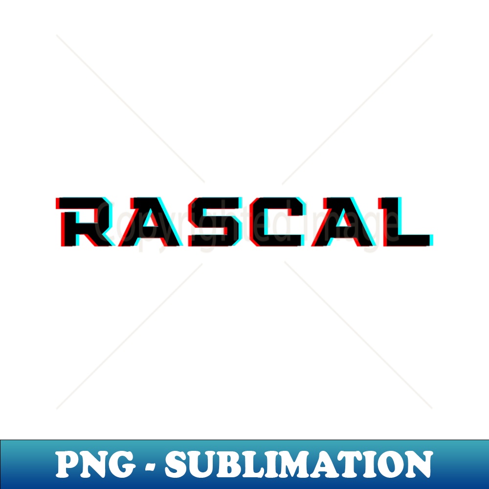 Rascal - Sublimation-Ready PNG File - Unleash Your Creativit | Inspire ...
