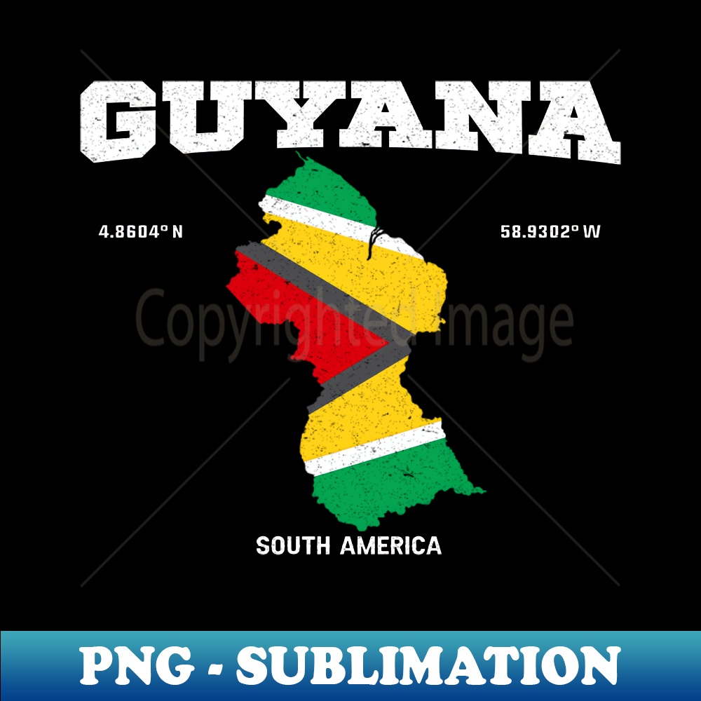 Akachafactory Toppe Toppa Patch Bandiera stampado Applique banderina guyane Guyana
