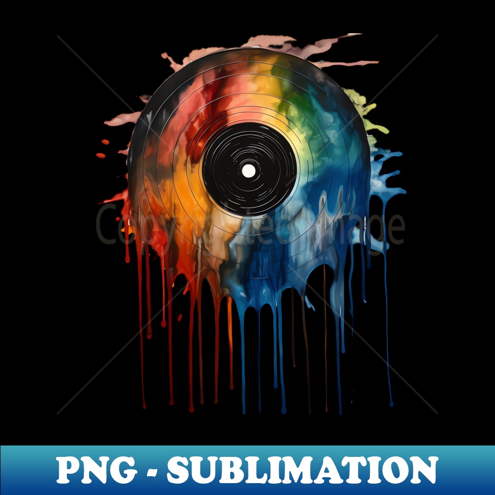Vinyl Drip - PNG Sublimation Digital Download - Bring Your D | Inspire ...