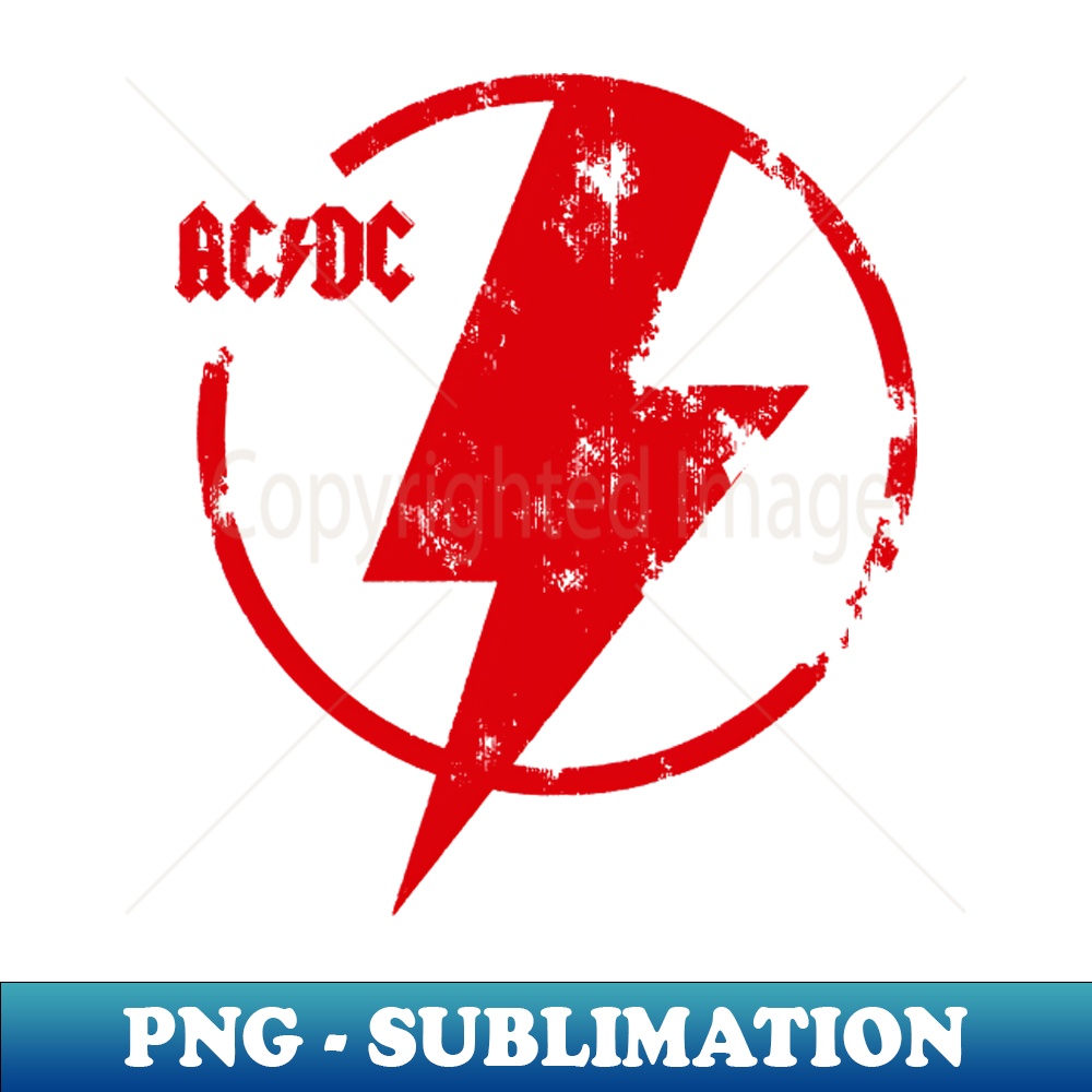 ac dc lightning - Premium PNG Sublimation File - Revolution - Inspire ...