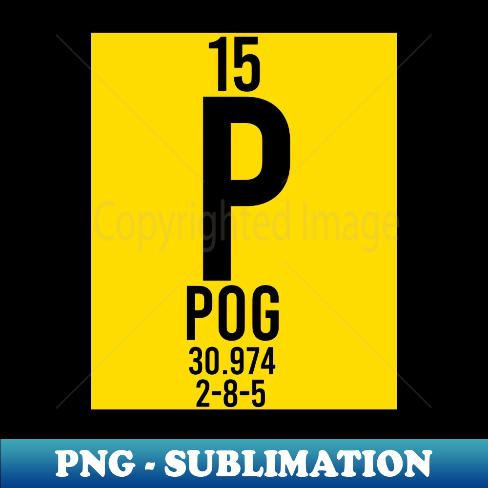 Pog Periodic Table Element - Stylish Sublimation Digital Dow | Inspire ...