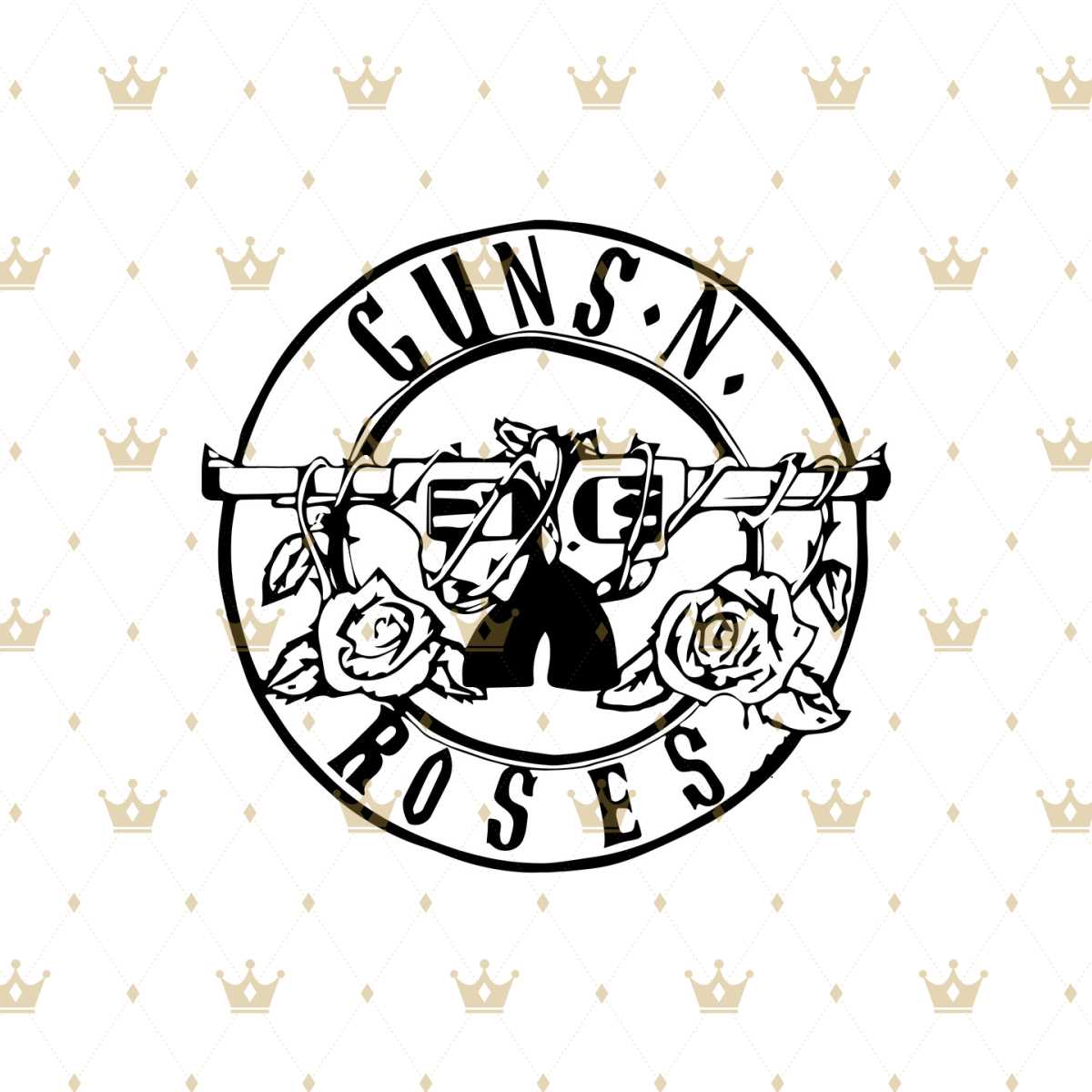 Vintage 1990s Gun N Roses Logo Svg, Trending Svg, Guns N Ros | Inspire ...