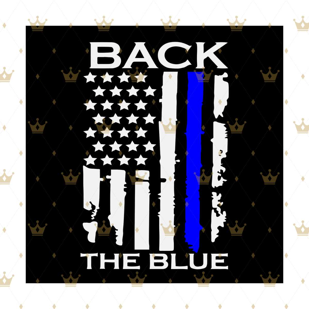 Back the blue flag svg, Trending Svg, back the blue svg, fla - Inspire ...