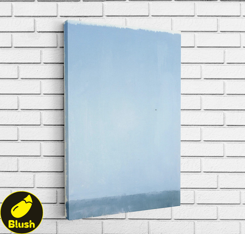 Mark Rothko Poster, Blue and White, Mark Rothko Canvas, Wall | Inspire ...