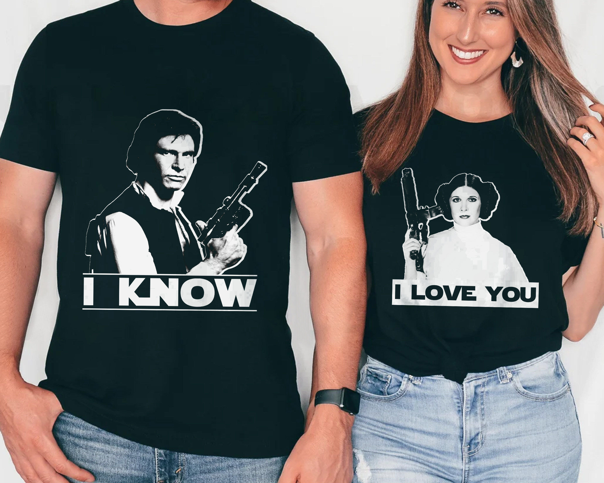 Retro 90s Poster Princess Leia Han Solo I Love You I Know Sw | Inspire  Uplift