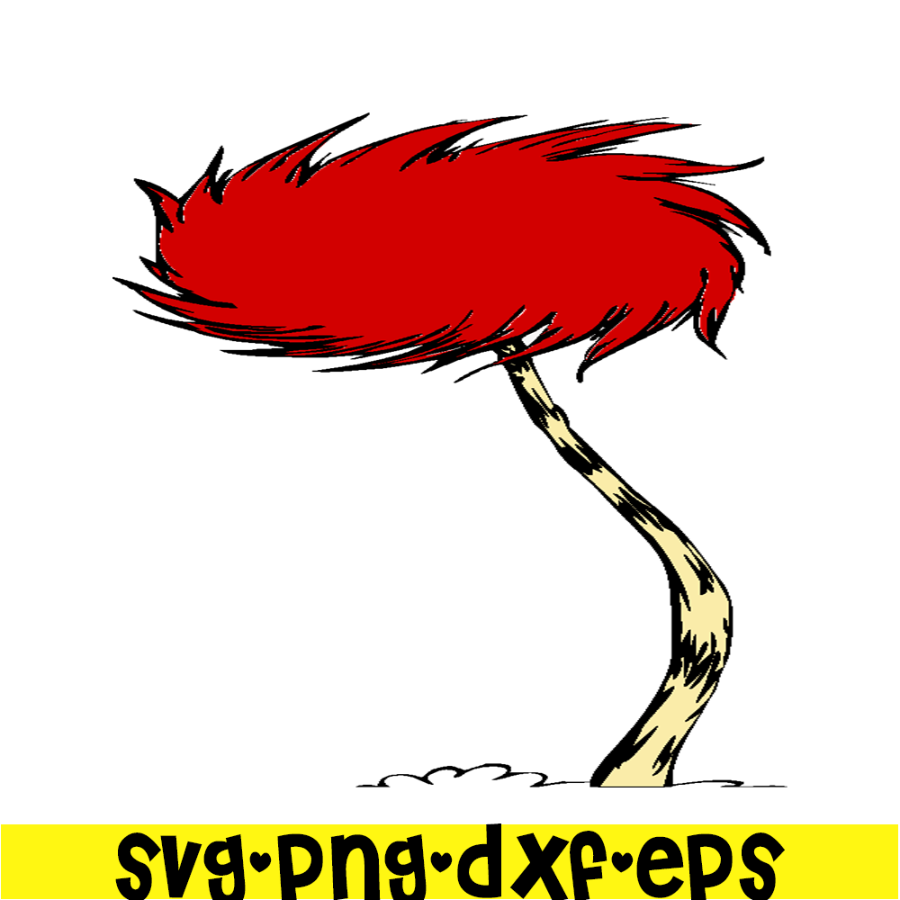 The Red Tree SVG, Dr Seuss SVG, Dr. Seuss' the Lorax SVG DS2 - Inspire ...
