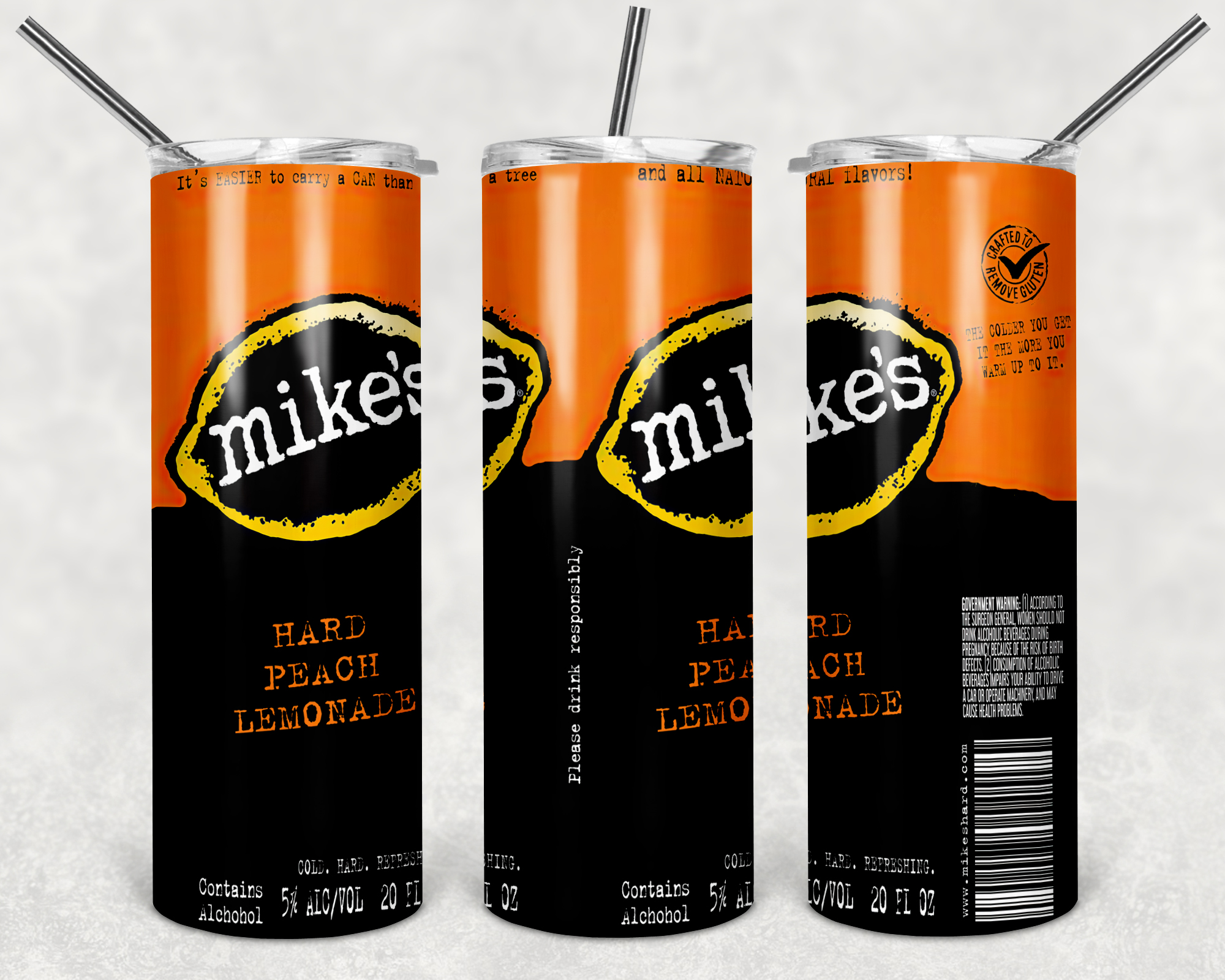 Mikes Hard Lemonade Tumbler PNG, Drink tumbler design, Strai | Inspire ...