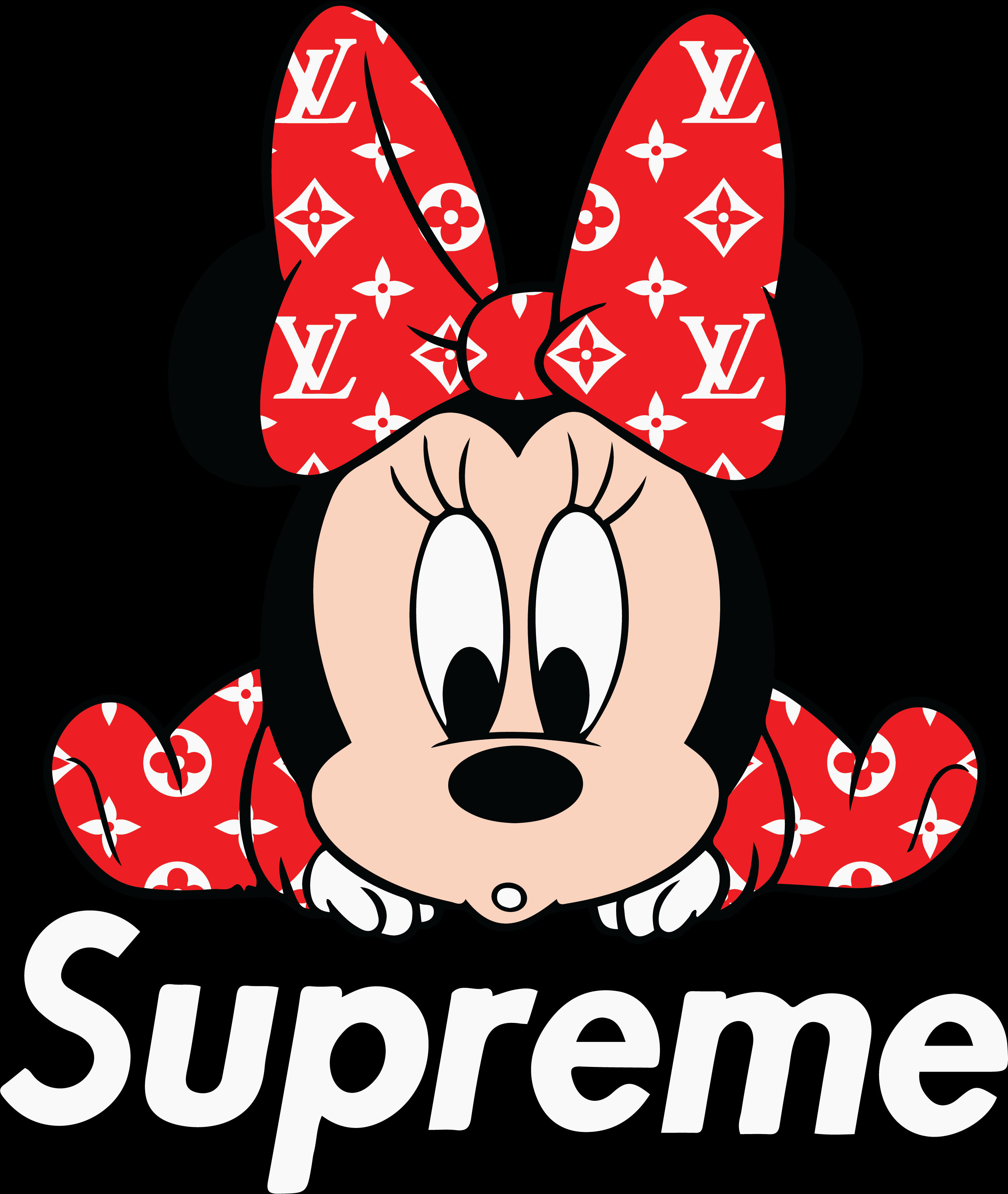 Es Ist 12 Uhr Ich Kauf Mir Supreme Mickey Supreme Svg-Minnie Supreme Svg-Minnie Mouse Svg-Micke - Inspire