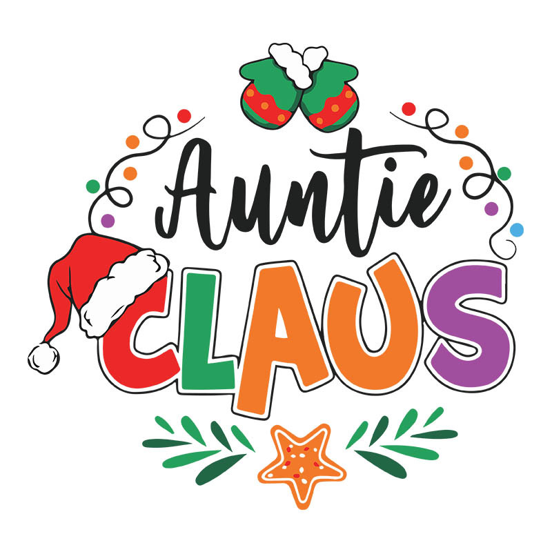 Auntie Christmas Raglan svg, Auntie Claus Christmas svg, Aun | Inspire ...