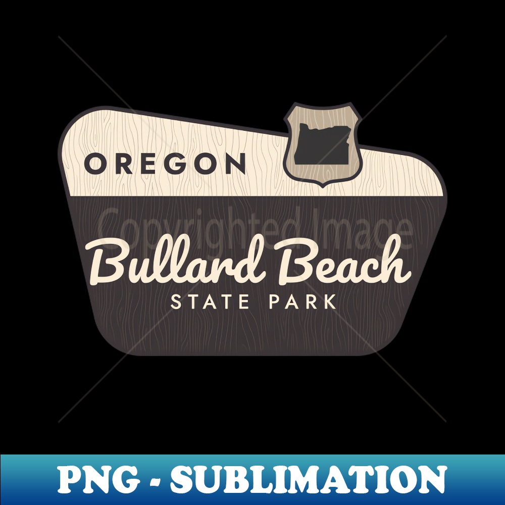 Bullard Beach State Park Oregon Welcome Sign - Modern Sublim | Inspire ...