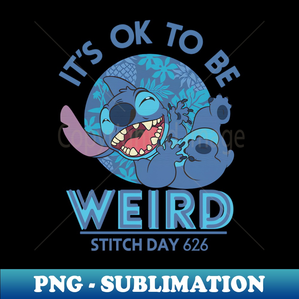 Stitch626 Disney Lilo & Stitch 626 Stitch Day It's OK To Be Weird Shor