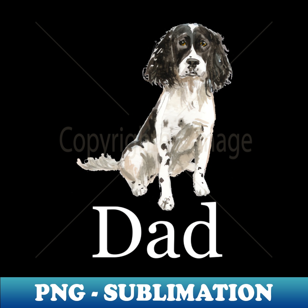 Springer Dad English Springer Spaniel Dog Dad Dog Dad Dog Daddy Gift from | Inspire ...