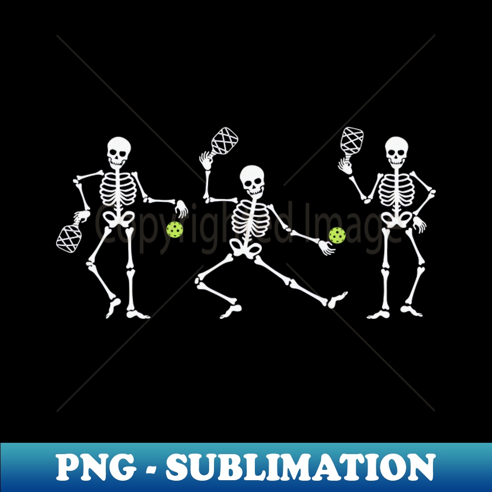 Halloween Pickleball Costume Skeletons Playing Pickleball Inspire