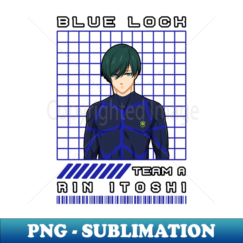 Itoshi Rin Design RIN ITOSHI - TEAM A - PNG Transparent Sublimation Design - S | Inspire ...