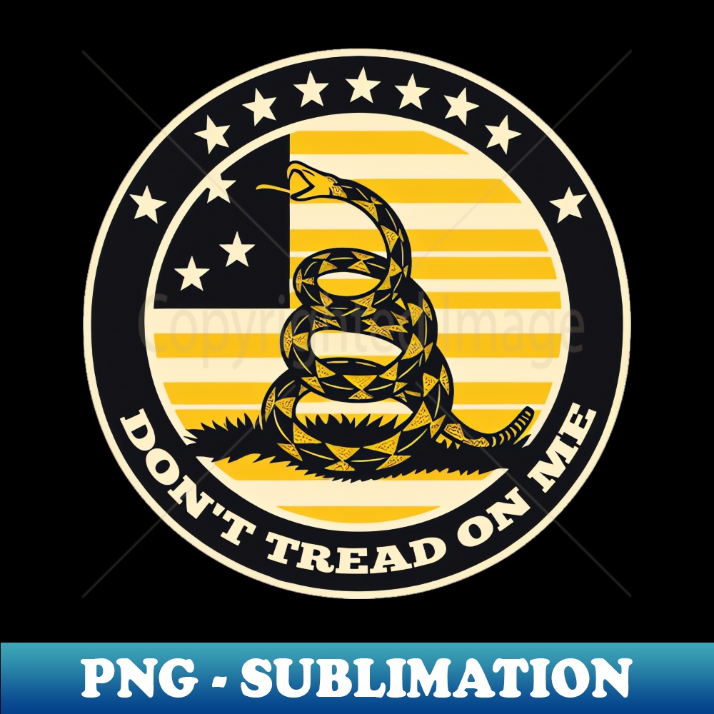 Dont Tread on Me - PNG Transparent Sublimation File | Inspire Uplift