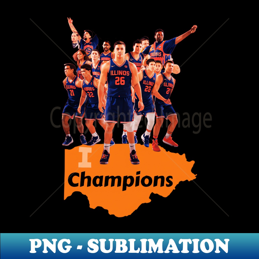 Illinois Fighting Illini Big Ten Champs 2024 Mens Basketball | Inspire ...