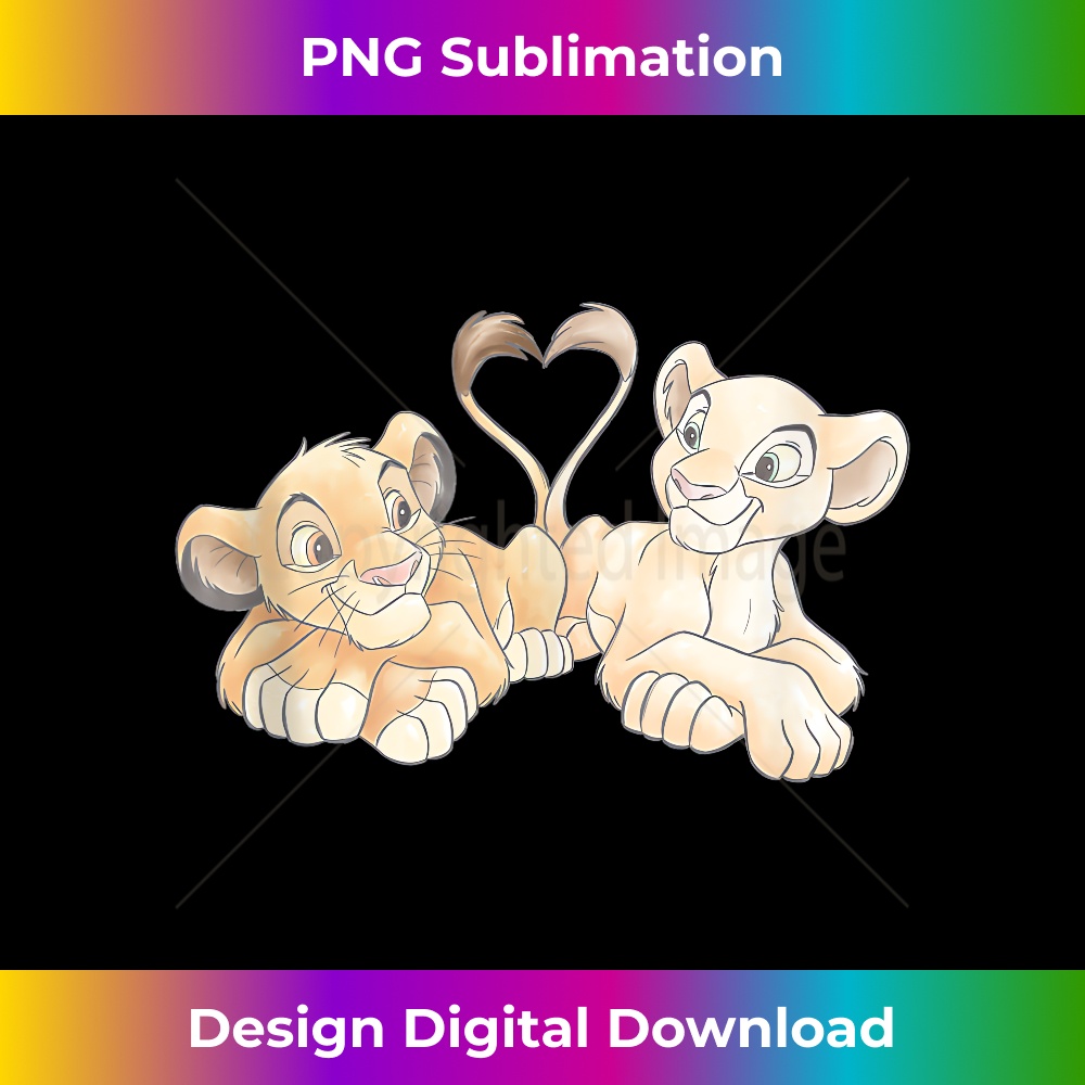 Disney The Lion King Simba and Nala Hearts Valentineu2019s D | Inspire ...