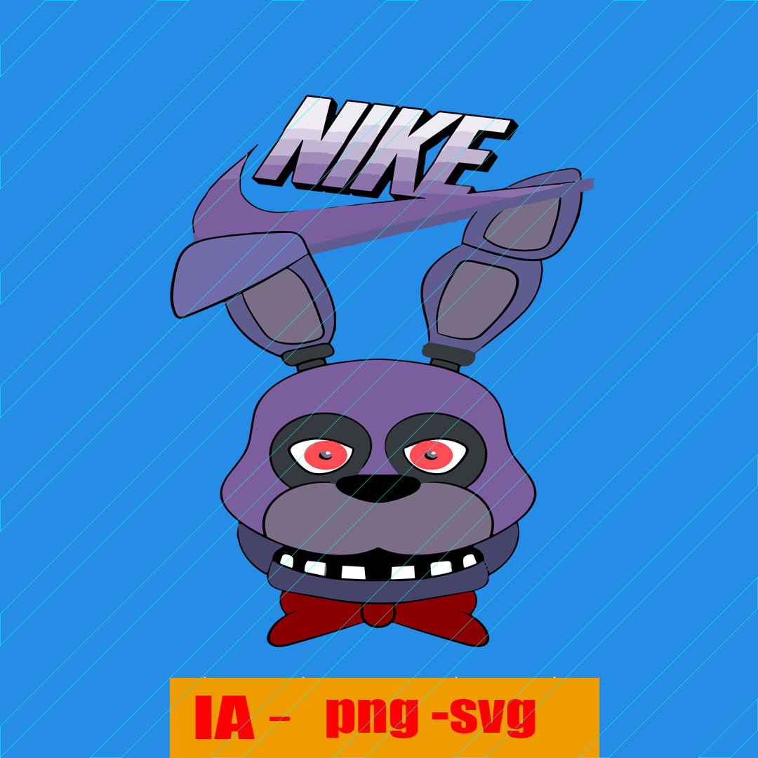 Bonnie Rthe Rabbit Bonnie the Rabbit Five Nights at Freddy's FNAF Nike Png,Bonn - Inspire ...