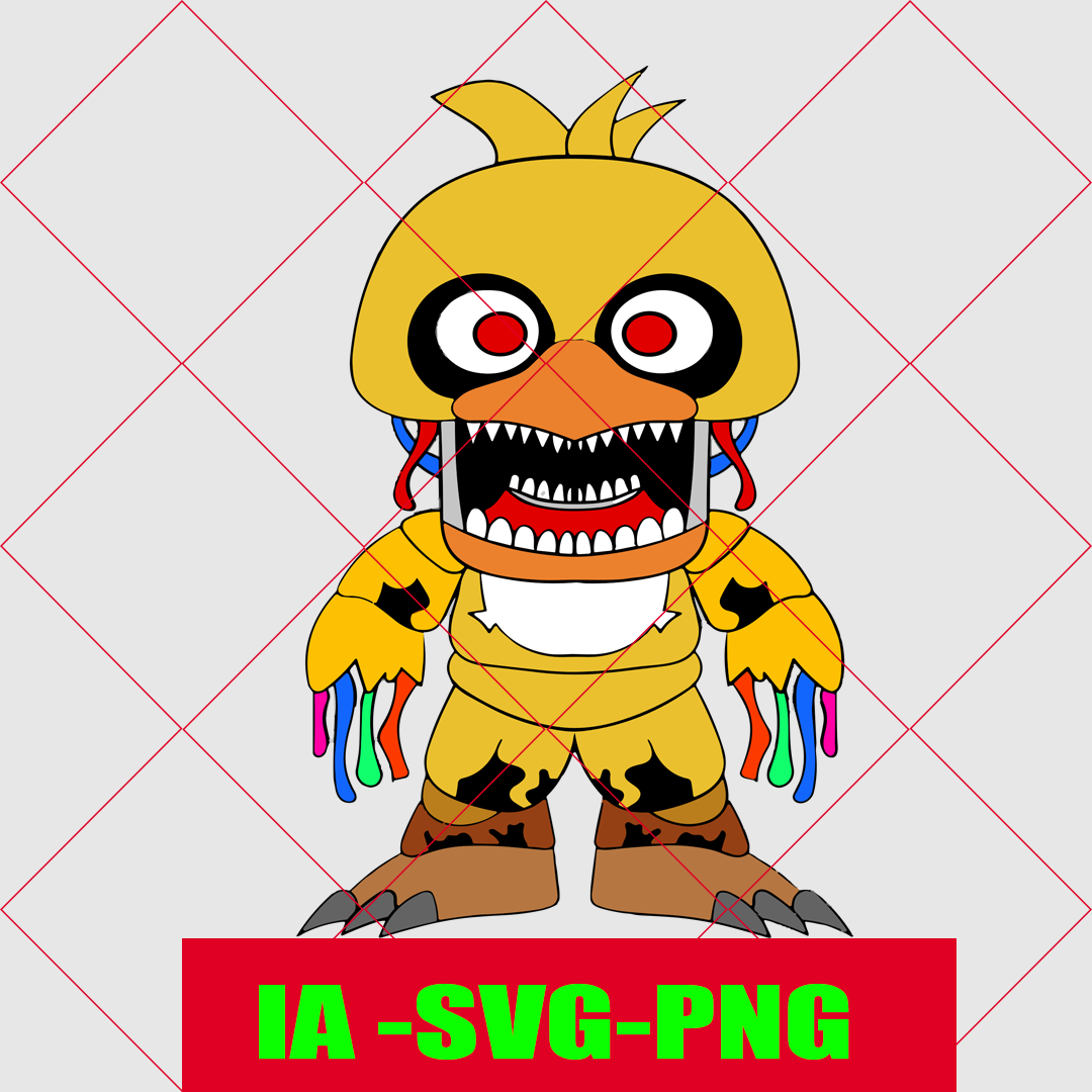 Chica Five Nights at Freddy's SVG ,Chica Five Nights at Fred - Inspire ...