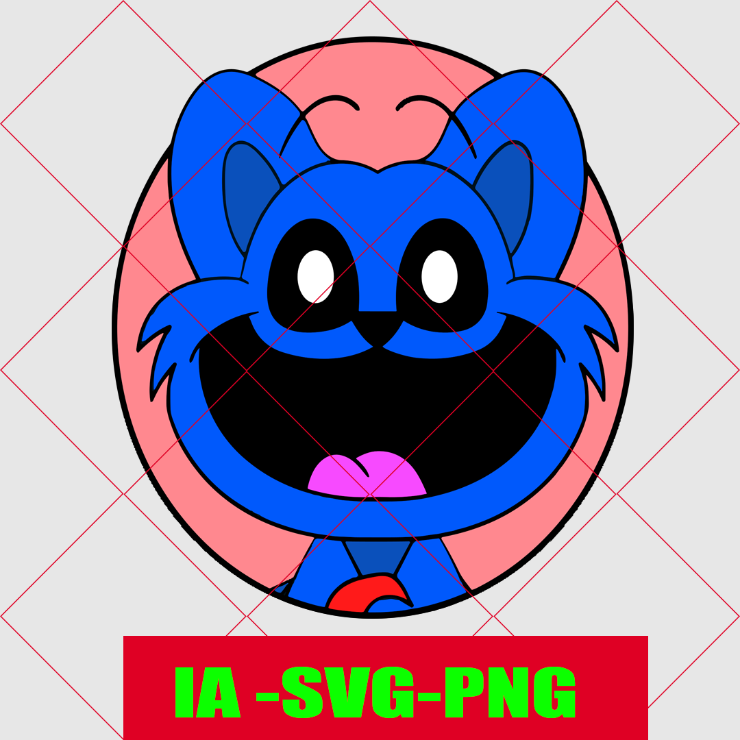 Humanized CatNap Sticker SVG Humanized Bobby BearHug Colorin | Inspire ...