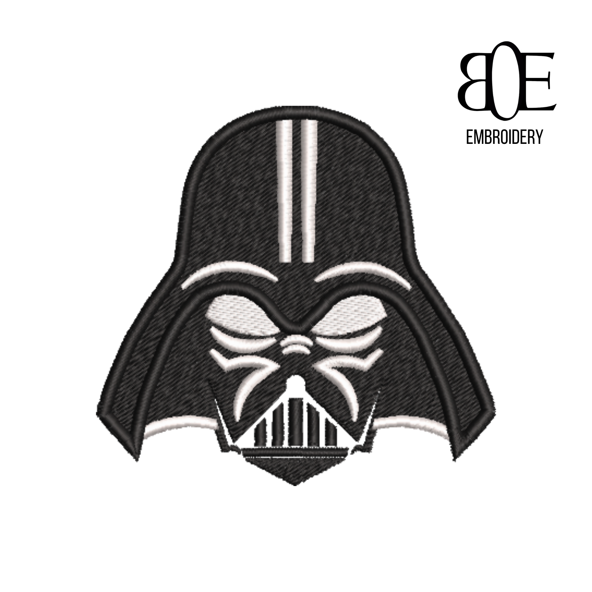 Embroidery Design Darth Vader | Inspire Uplift