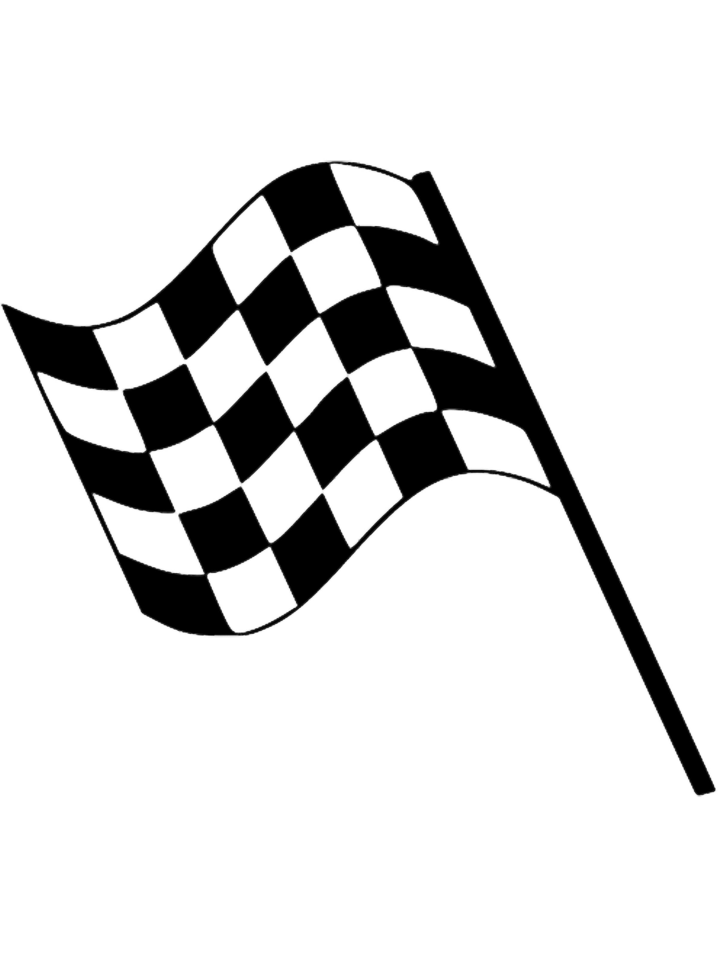 Long Racing Flag F1 Checkered Finish Line Flag Long | Inspire Uplift