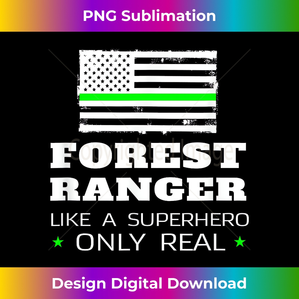 Funny Forest Ranger Like A Superhero Only Real Park Warden - | Inspire ...