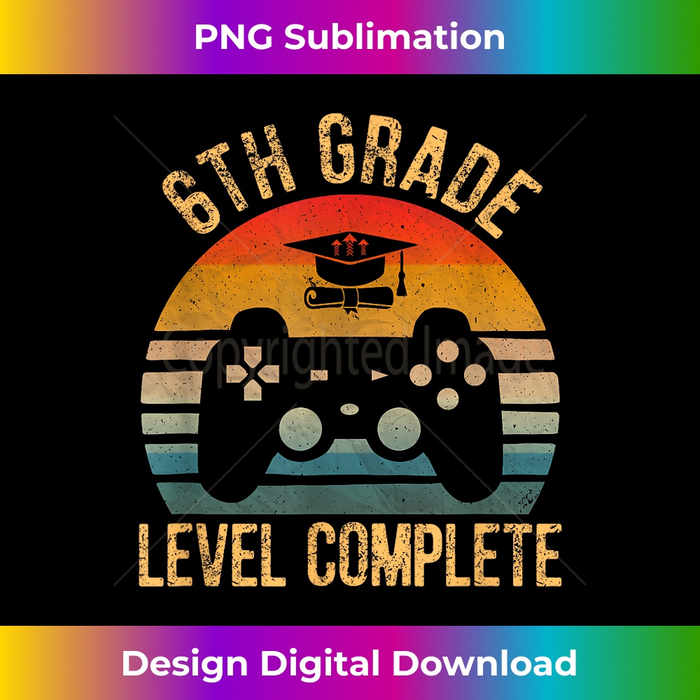 2023 Level Complete Graduation 6th Grade Gamer - Artisanal S | Inspire ...