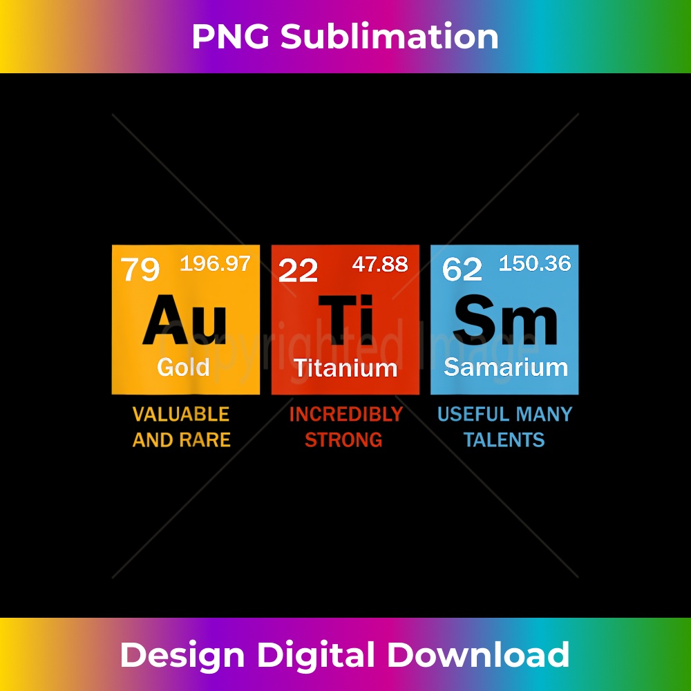 Autism Chemistry Periodic Table Elements Autism Awareness - | Inspire - How To Spell Autistic With The Periodic Table