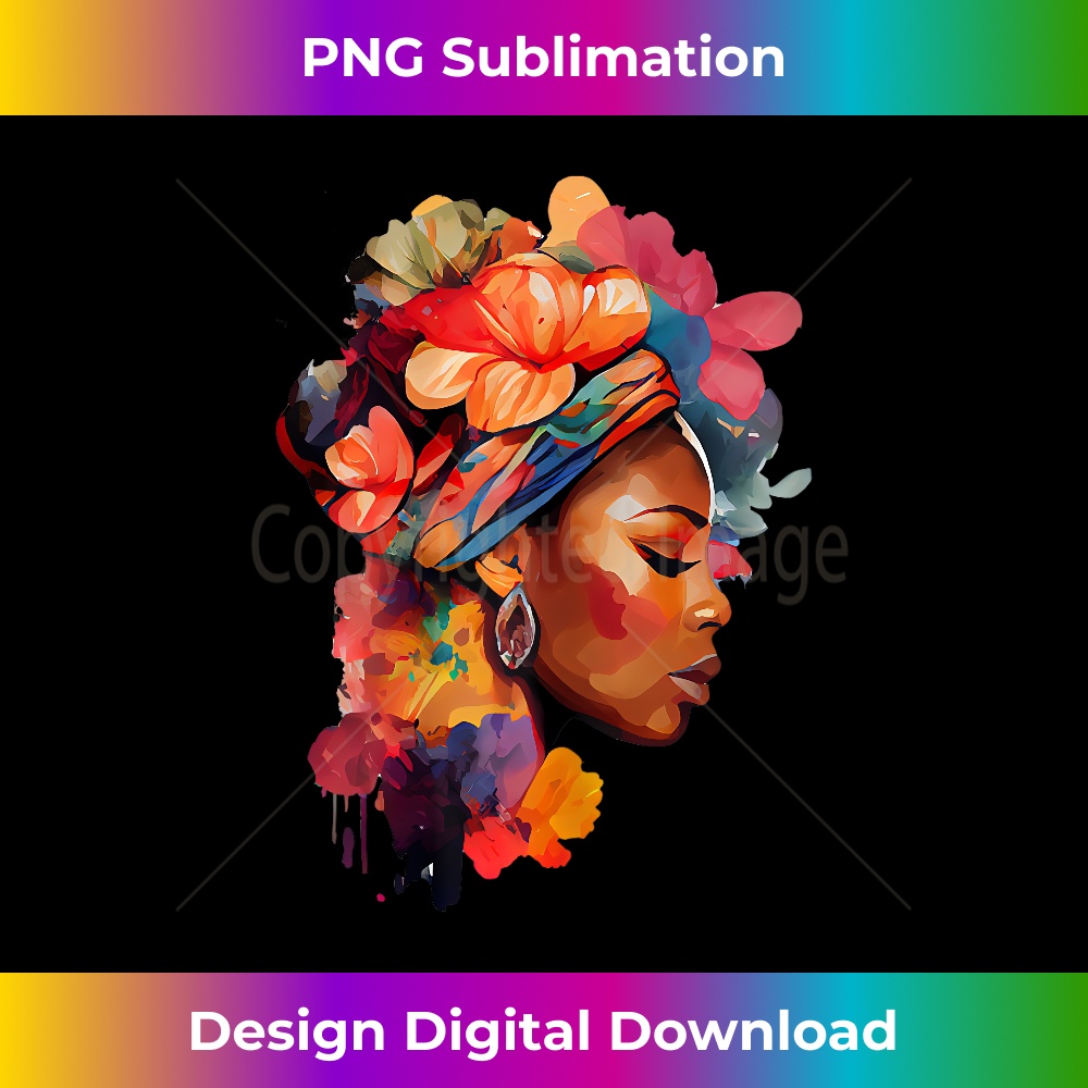 Black Queen Afro Melanin Dripping Art Black History - Sublim | Inspire ...