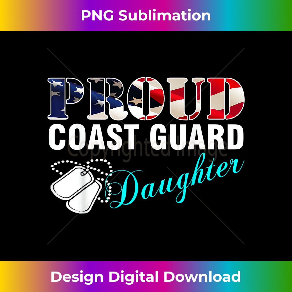 Proud Coast Guard Daughter T-Shirt main image 1
