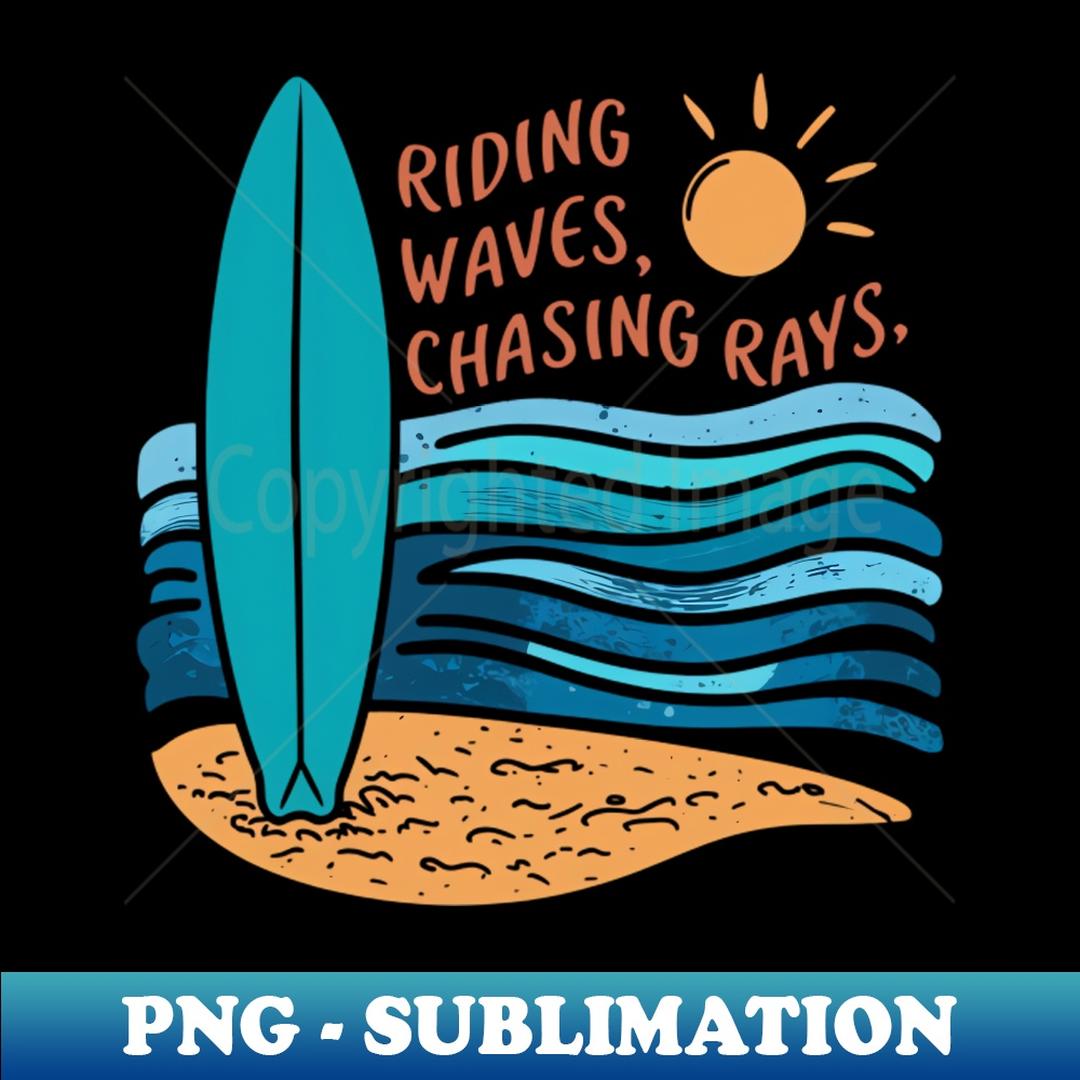 Riding waves Chasing rays, surfing - High-Resolution PNG Sub | Inspire ...