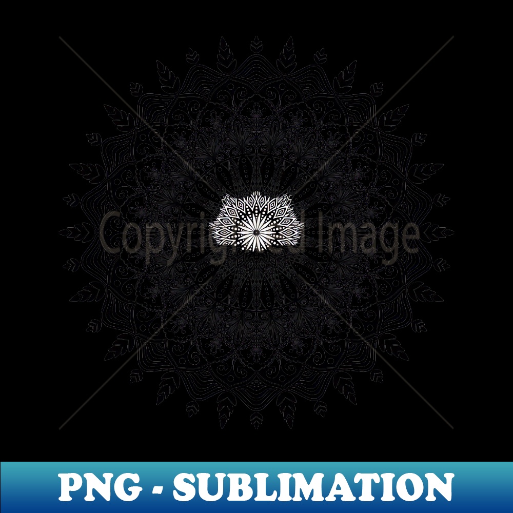 Mandala at Samui2 - PNG Transparent Sublimation Design | Inspire Uplift