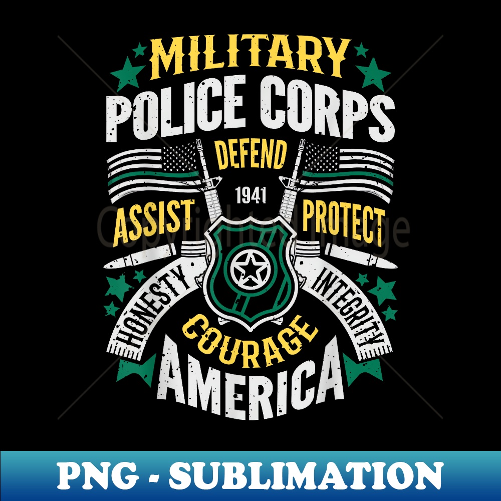Military Police T MP Veteran Assist Defend Protect - Exclusi | Inspire ...