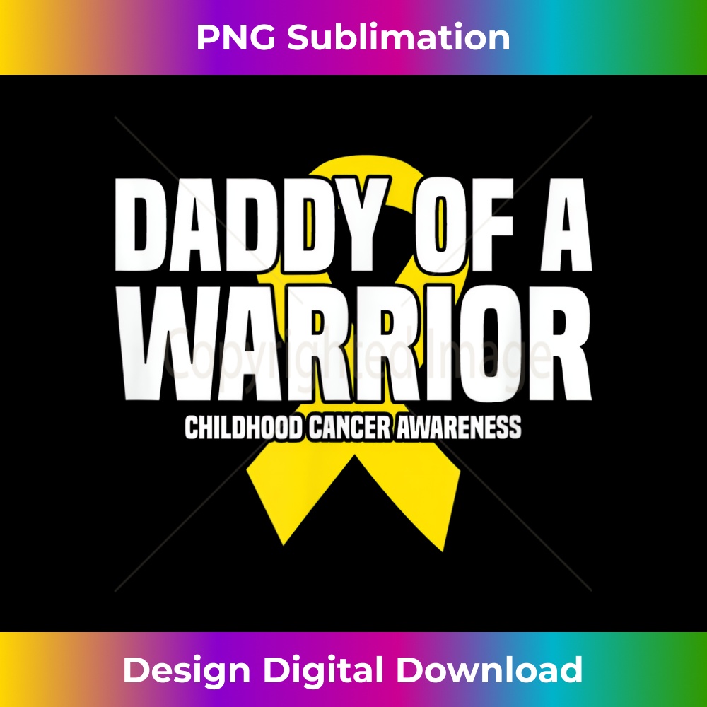 mens-daddy-of-a-warrior-yellow-ribbon-childhood-cancer-aware-inspire