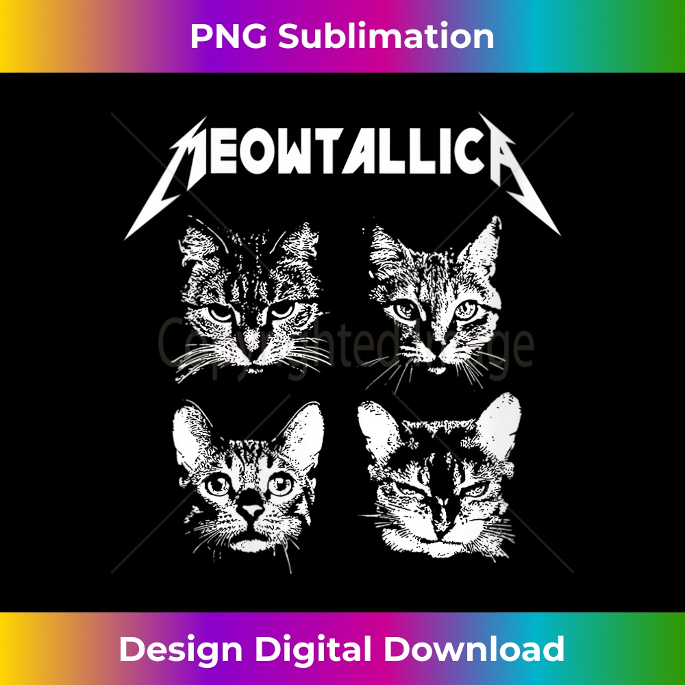 Cat Tshirt Meowtallica Shirt Unisex Cat Graphic Tee Meowtallica