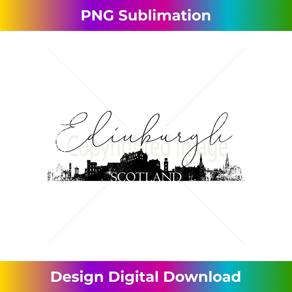 Edinburgh, Scotland Graphic Skyline City - Sublimation-Optim - Inspire ...