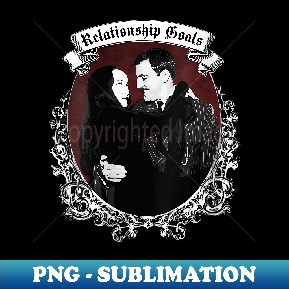 s Relationship Goals Gomez Morticia Goth Halloween Subli Inspire