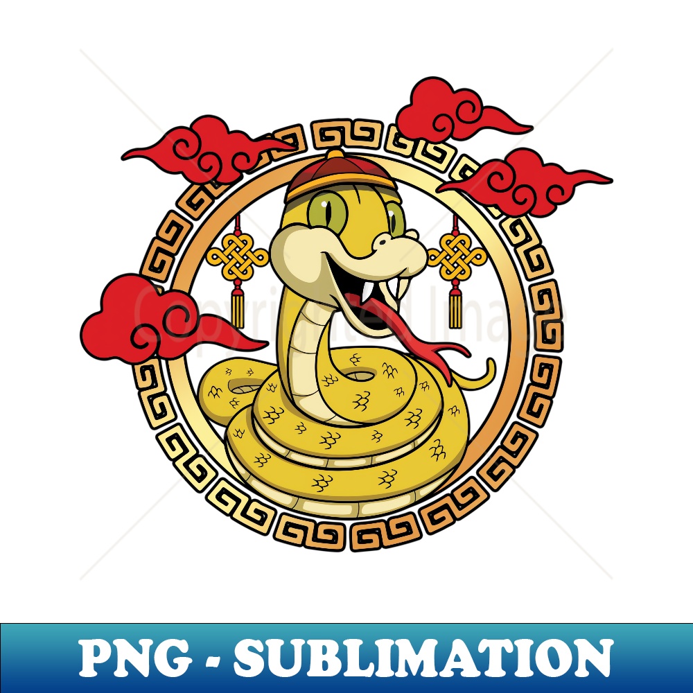 Year Of Snake Funny Cute Chinese Zodiac Chinese New Year - A | Inspire ...