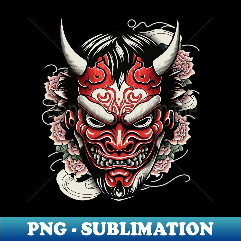 Japanese Hannya Mask - Traditional Demon Design for Japan Cu | Inspire ...