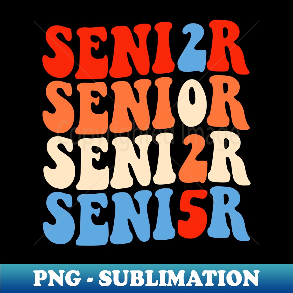 Class of 2025 Senior 2025 Back To School 2025 Vintage Groovy | Inspire ...