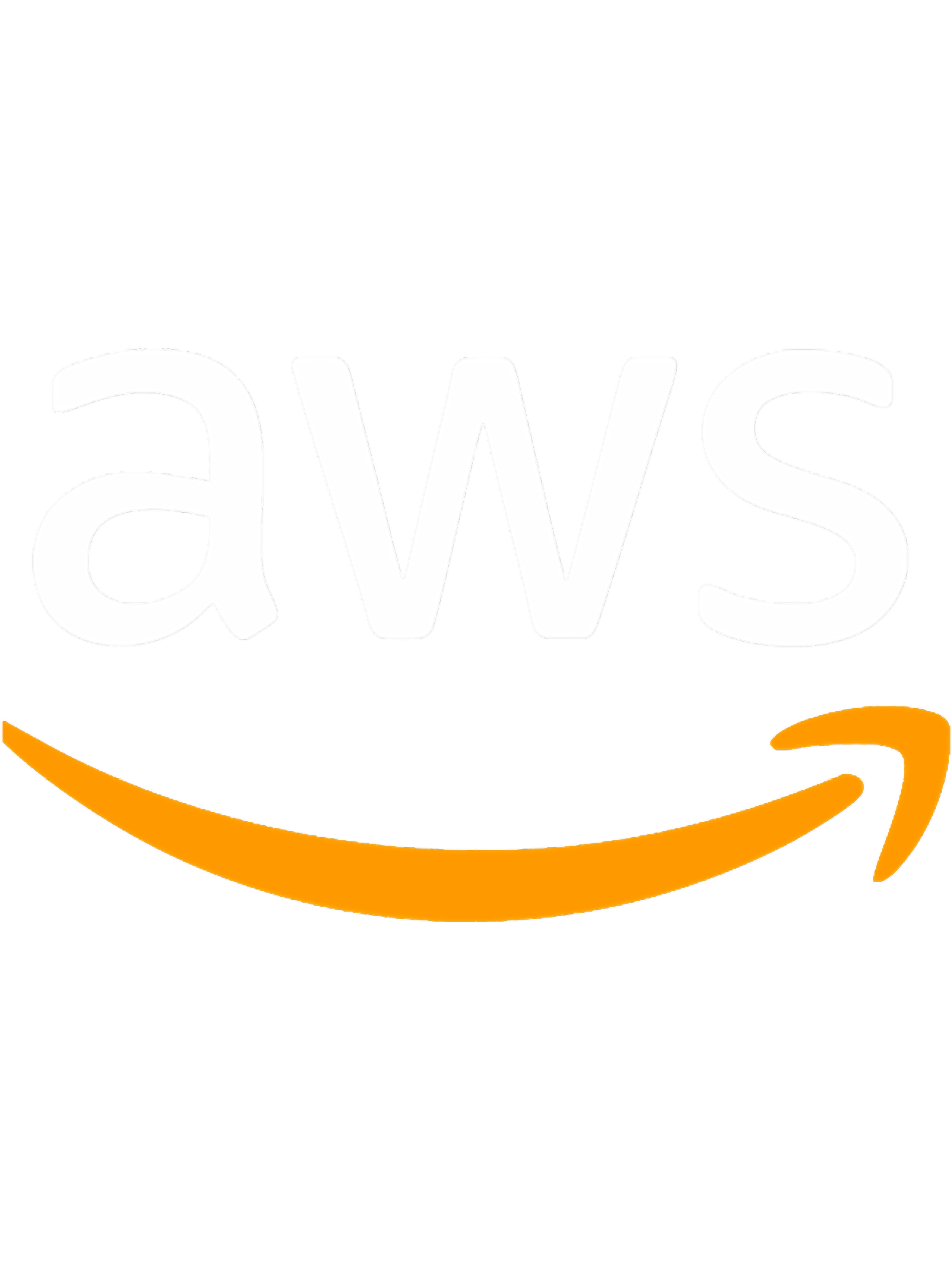 AWS Logo PNG White Download High Quality Image