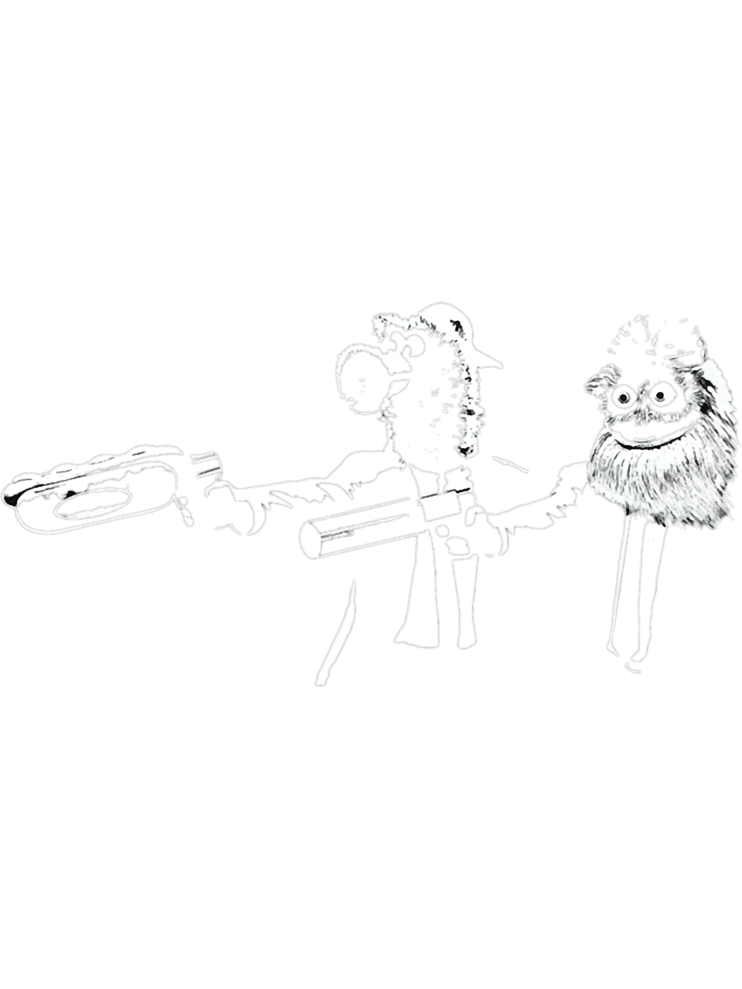 Phan Fiction Gritty Phillie Phanatic Pulp Fiction Inspire Uplift