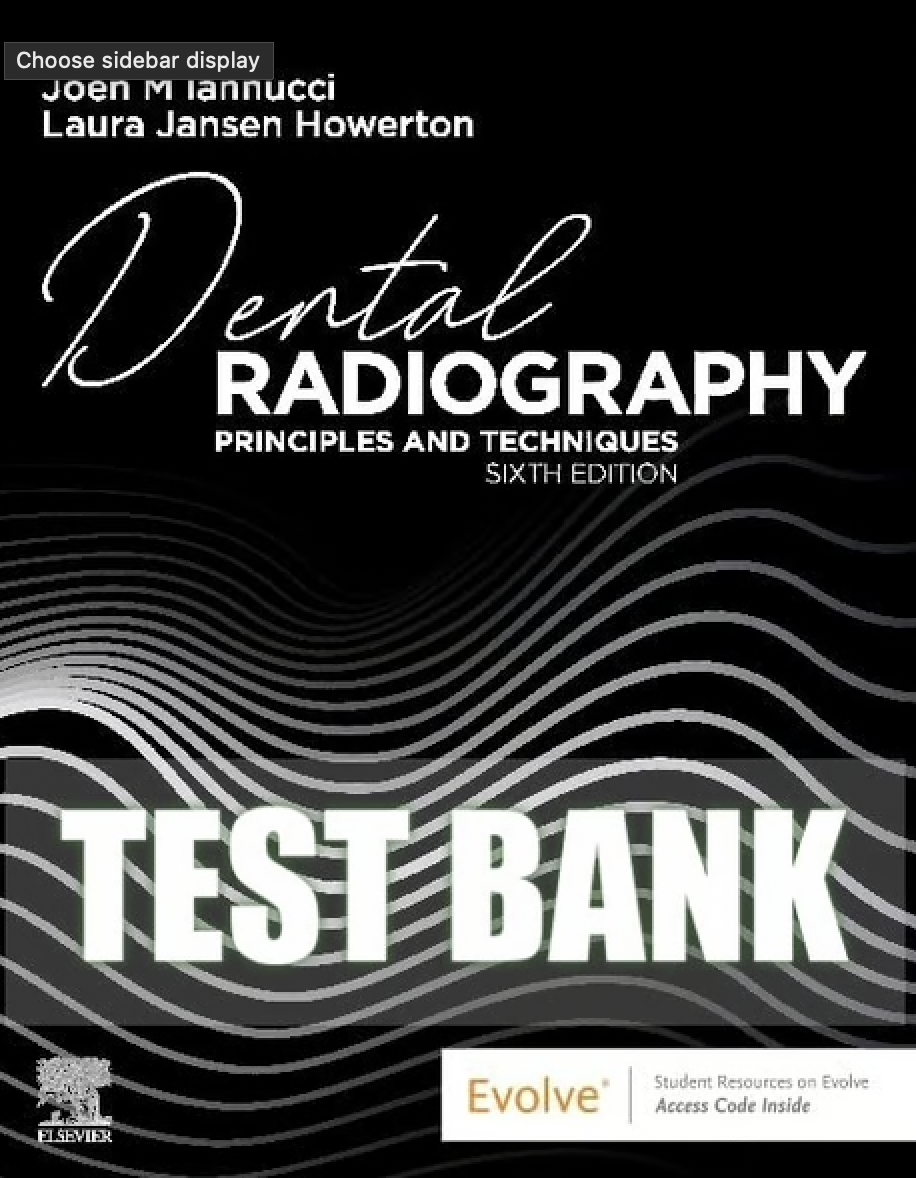 Radiography Principles And Techniques 6th Edition TEST BANK Inspire