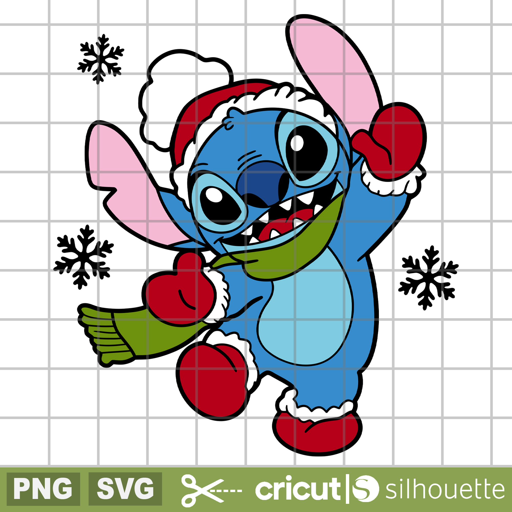 Christmas Stitch svg, Christmas svg, Winter svg, lilo and st - Inspire