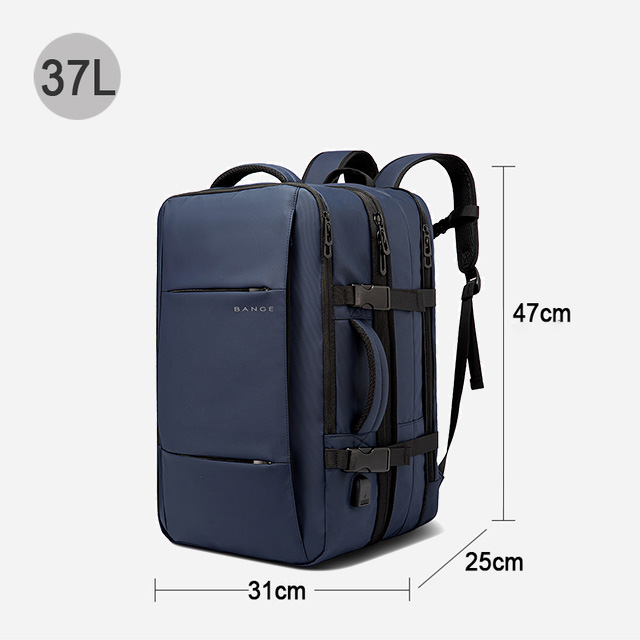 bange laptop backpack Hot-selling Ergonomic Waterproof Business Traveler Essential Backpack, Black clothes and more in dedicated spots for neat organization Bange LY501 Women's Multifunction Waterproof