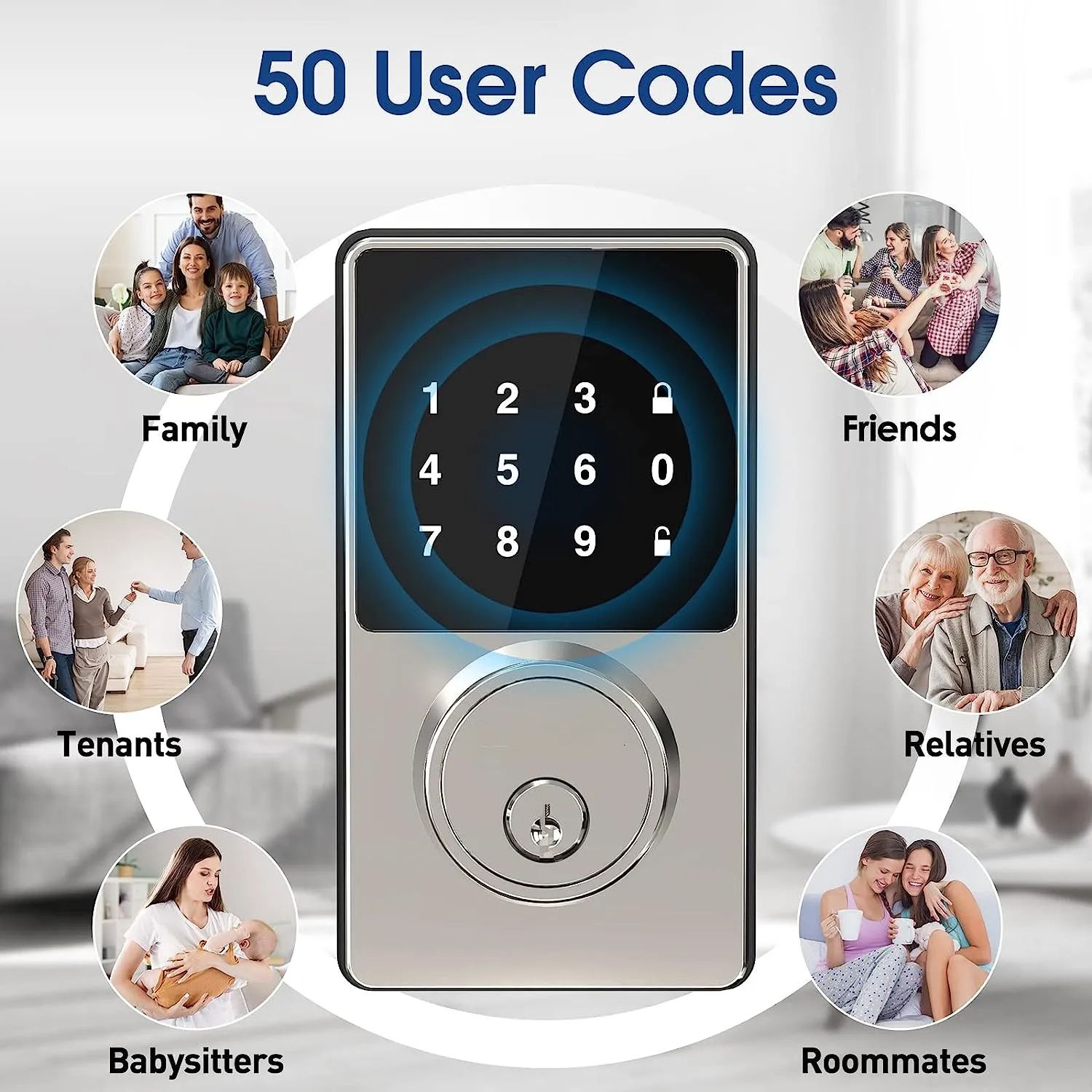 Smart Lock with Password – Keyless Entry Lock | Inspire Uplift