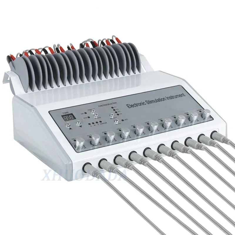 EMS Muscle Stimulator Machine, Electric Weight Loss & Body Toning with Russian Waves Technology