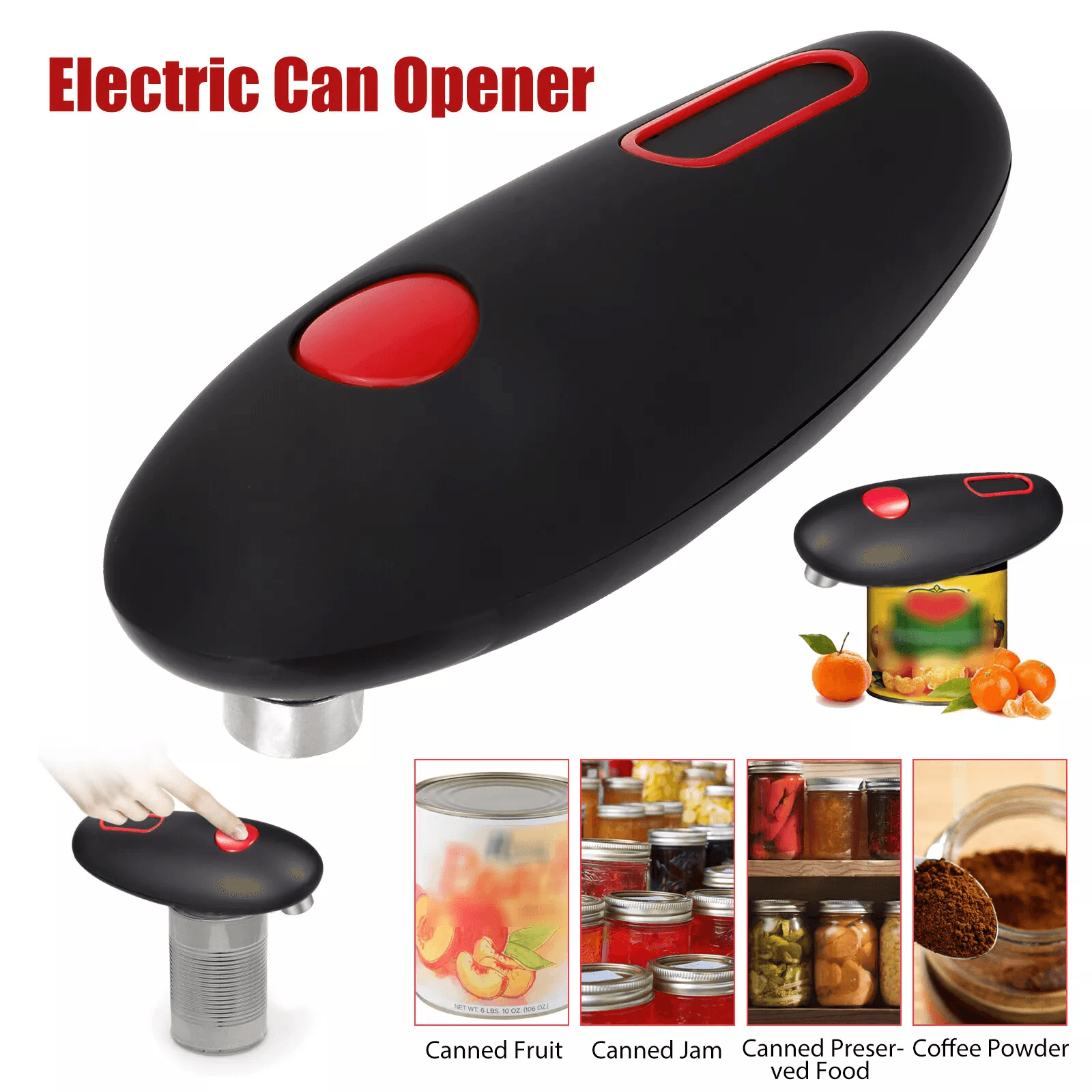 Sensor Open Can Electric Automatic Can Opener Hands-Free | Inspire Uplift